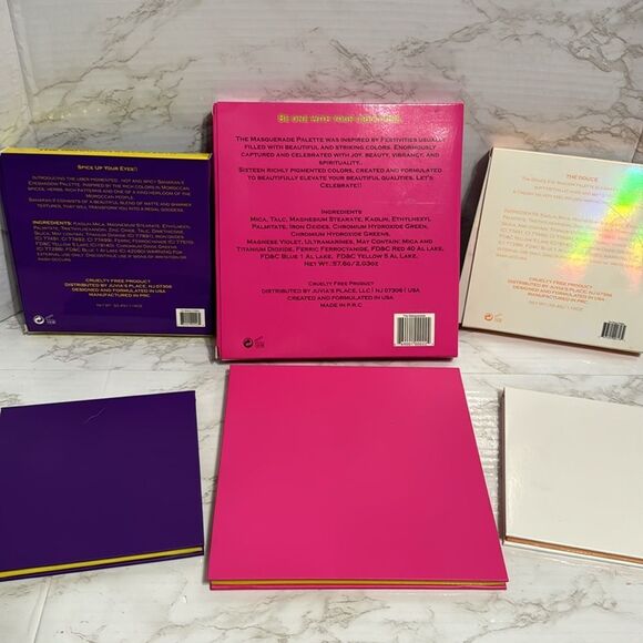 Juvias Place The Masquerade large, the douce and the Saharan II eyeshadow lot - Picture 7 of 13